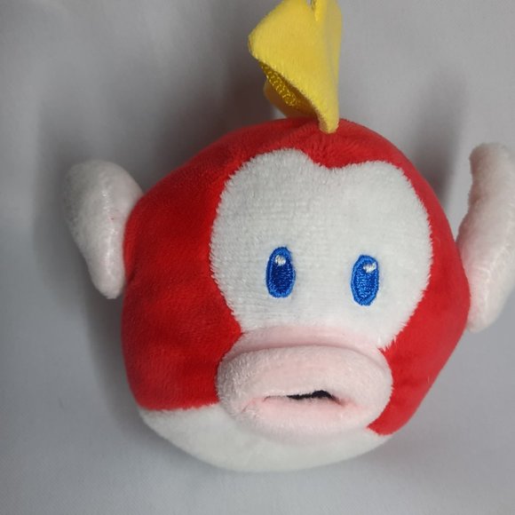 Mario Kart Cheep Cheep Fish 5 inch Plush - Picture 2 of 7